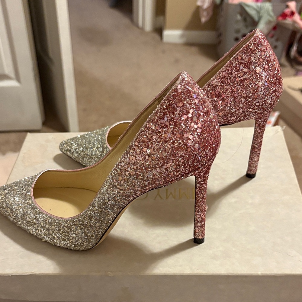 Jimmy Choo Sparkly Heels